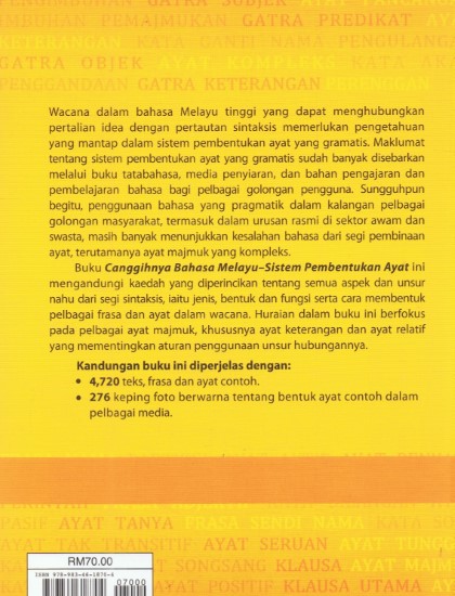 CANGGIHNYA BAHASA MELAYU: SISTEM PEMBENTUKAN AYAT KALIMAT BERSUSUN AYAT BERSANTUN - Image 2