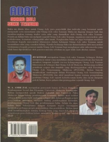 ADAT ORANG ASLI SUKU TEMUAN - Image 2