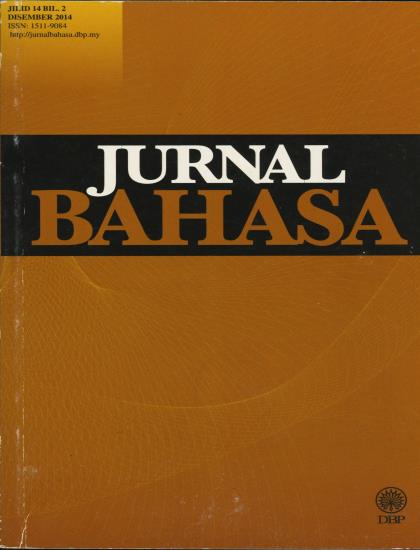 JURNAL BAHASA JILID 14 BIL. 2 DISEMBER 2014