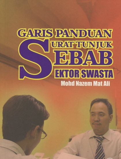 GARIS PANDUAN SURAT TUNJUK SEBAB SEKTOR SWASTA