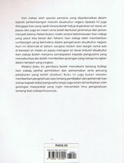 PEMBIAKAN DAN PENTERNAKAN : SIAKAP - Image 2