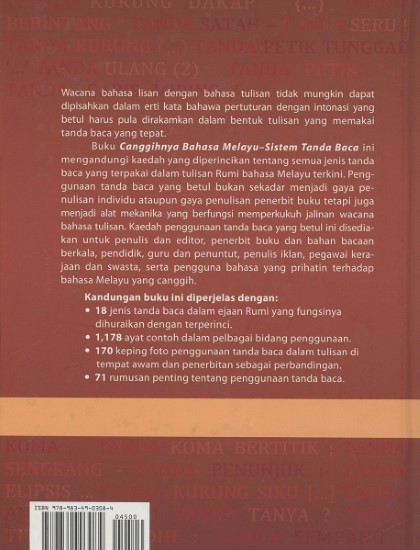 CANGGIHNYA BAHASA MELAYU: SISTEM TANDA BACA KALIMAT BERTANDA INTONASI BERGAYA K/K - Image 2