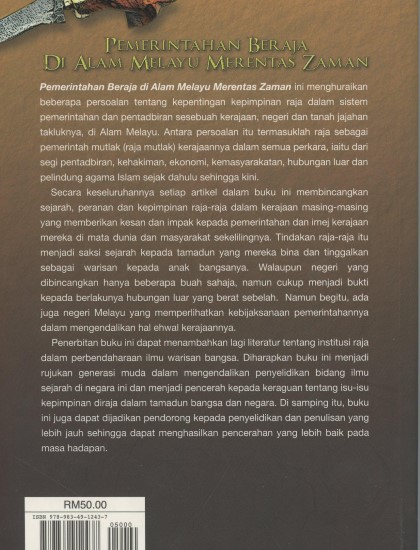PEMERINTAHAN BERAJA DI ALAM MELAYU MERENTAS ZAMAN (K/L) - Image 2
