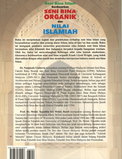 SENI BINA ISLAM BERDASARKAN SENI BINA ORGANIK DAN NILAI ISLAMIAH - Image 2