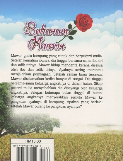 NOVEL REMAJA: SEHARUM MAWAR - Image 2