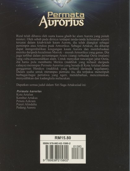 NOVEL REMAJA: PERMATA AURORIUS - Image 2