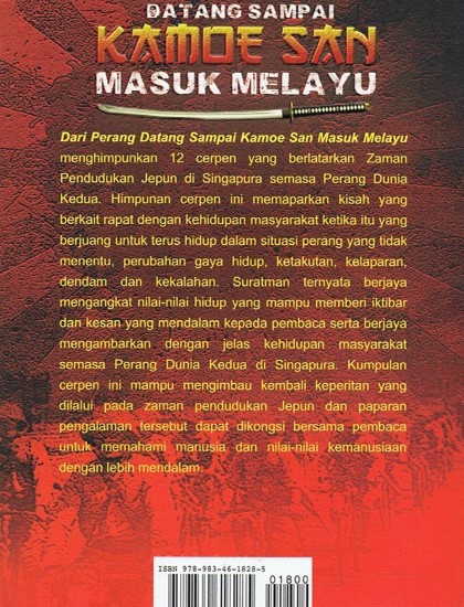 KUMPULAN CERPEN: DARI PERANG DATANG SAMPAI KAMOE SAN MASUK MELAYU - Image 2