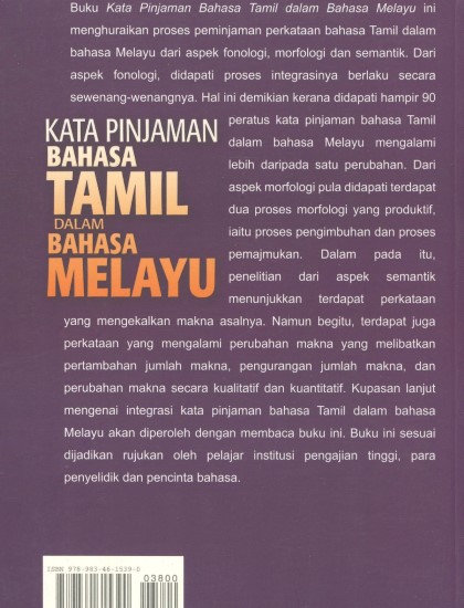 KATA PINJAMAN BAHASA TAMIL DALAM BAHASA MELAYU - Image 2