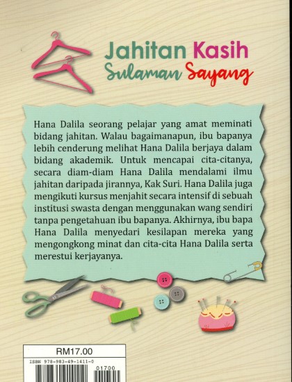 NOVEL REMAJA: JAHITAN KASIH SULAMAN SAYANG - Image 2