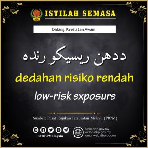 dedehan risiko rendah 10092020
