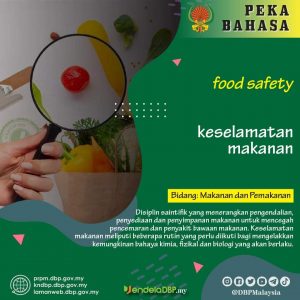 keselamatan makanan