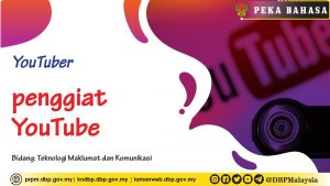 Template peka bahasa YouTuber 01