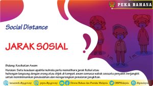 Template peka bahasa social distance 01