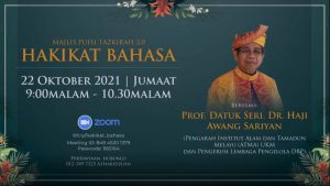 26 Oktober 2021 Majlis Puisi