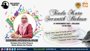 Tiada Kata Secantik Bahasa
