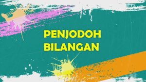 Title Penjodoh Bilangan