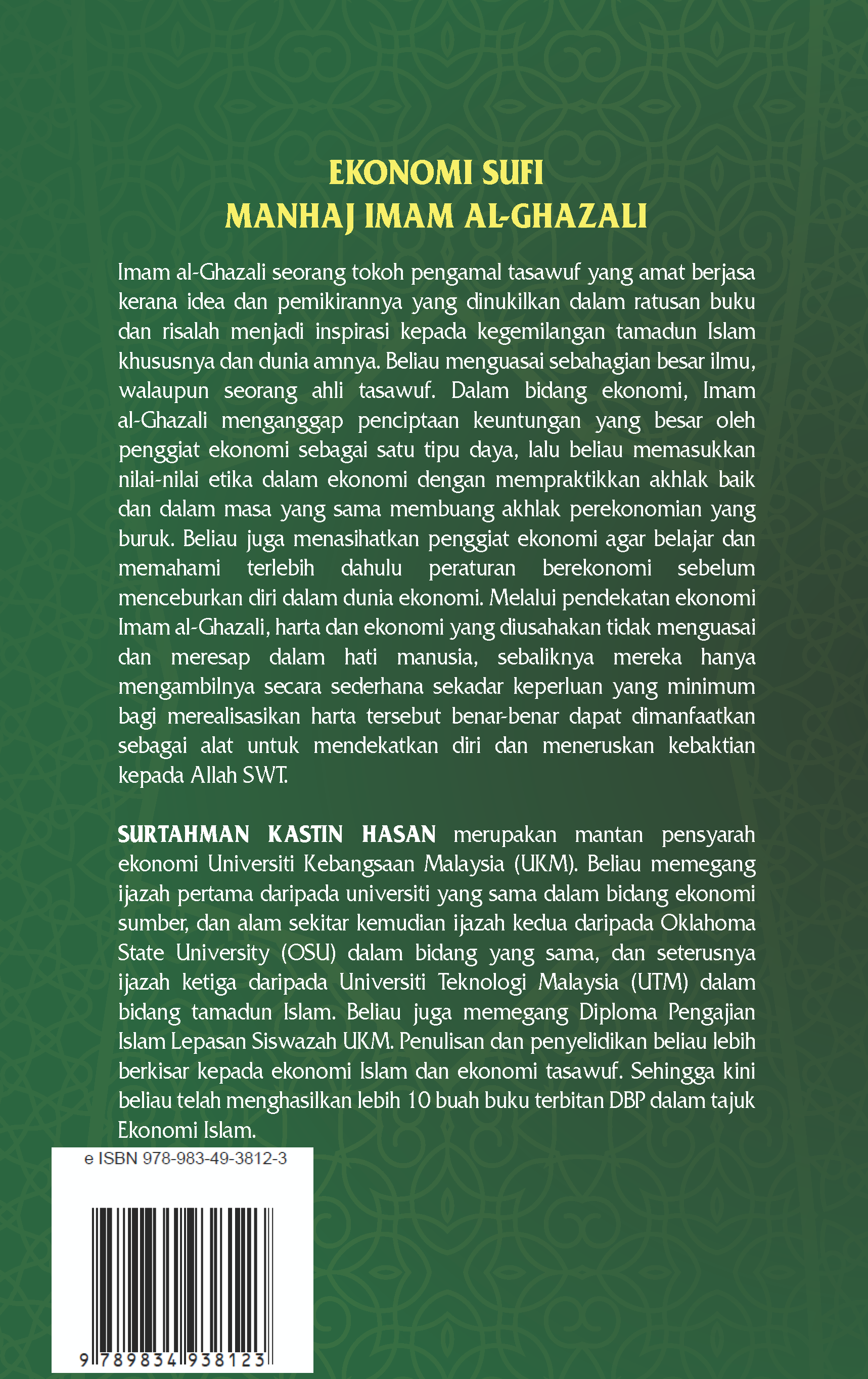 EKONOMI SUFI MANHAJ IMAM AL-GHAZALI - Image 2
