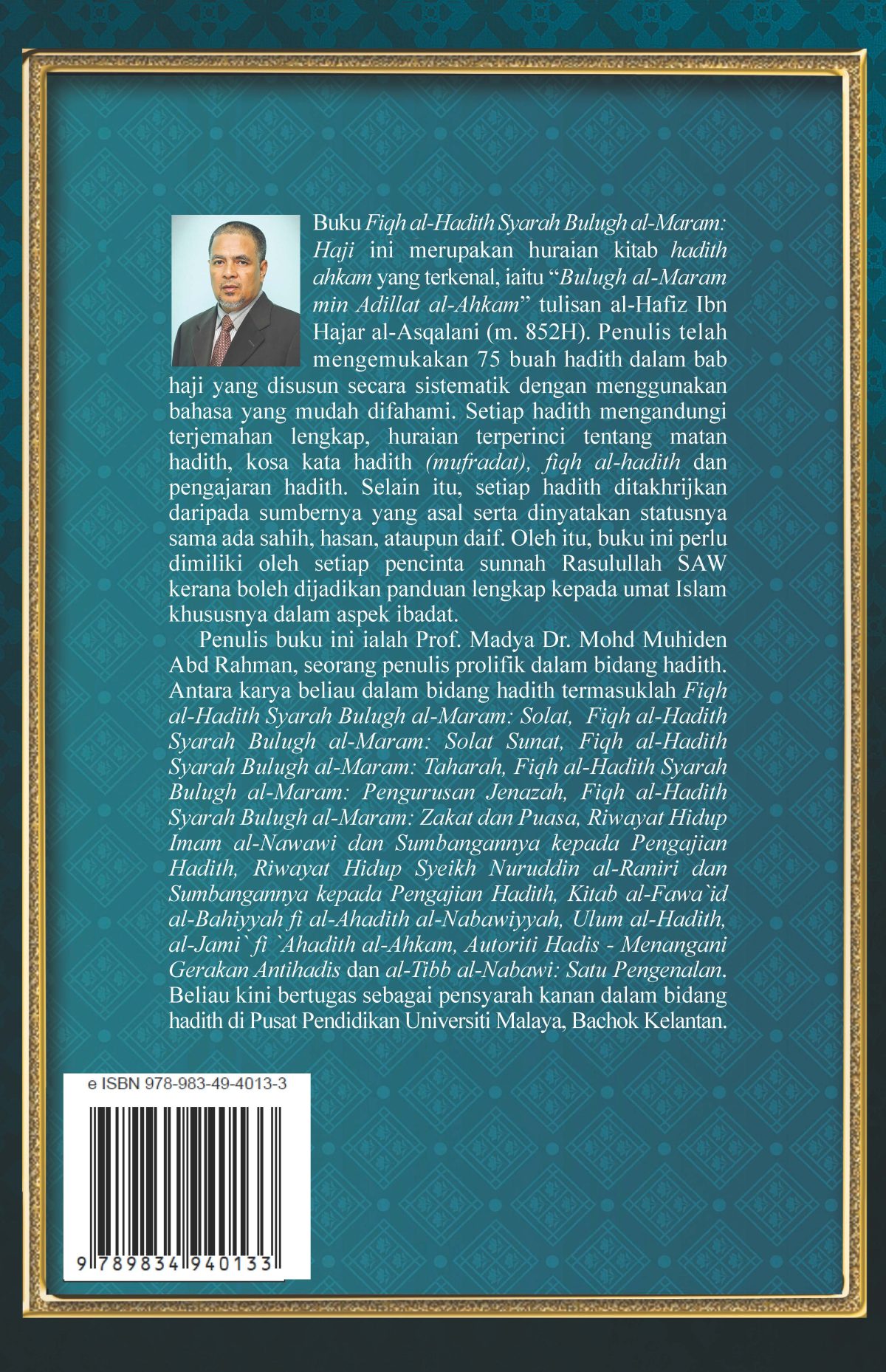 FIQH AL-HADITH SYARAH BULUGH AL-MARAM: HAJI (K/K)