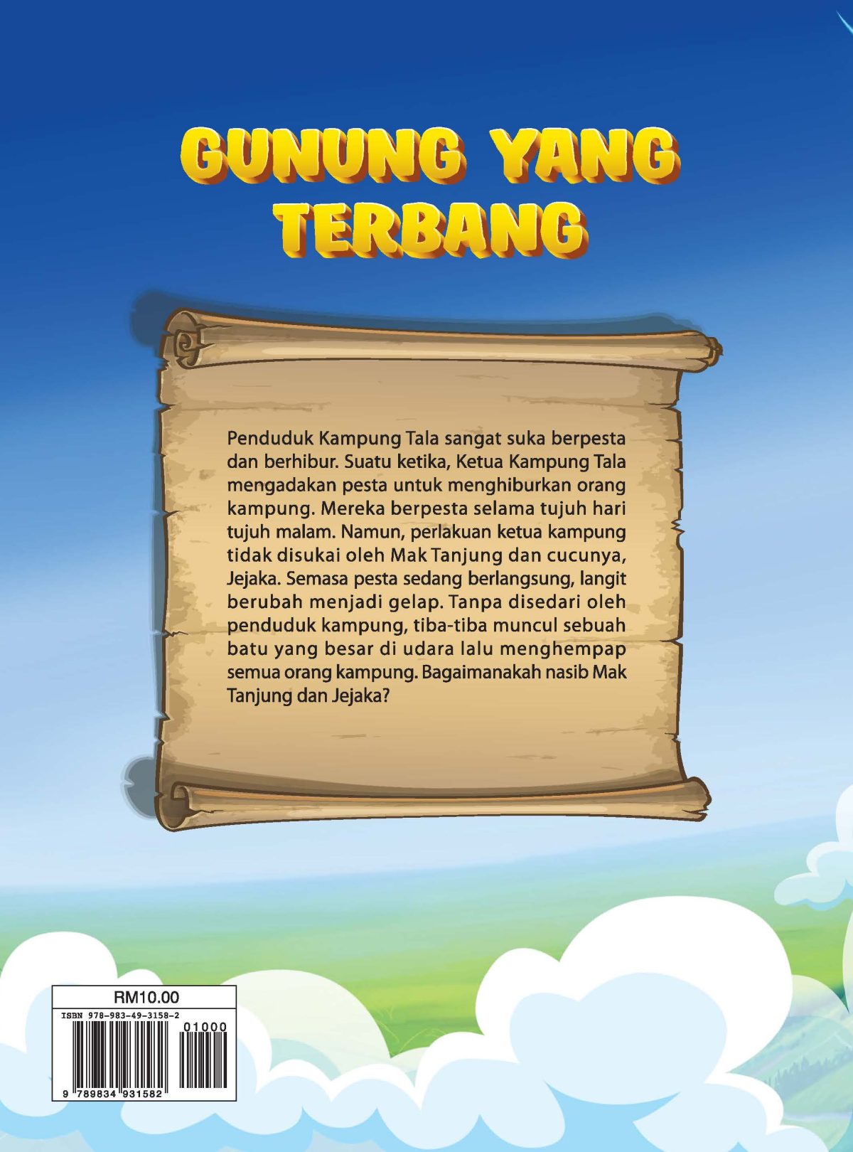 CERITA RAKYAT NEGERI KELANTAN: GUNUNG YANG TERBANG - Image 2