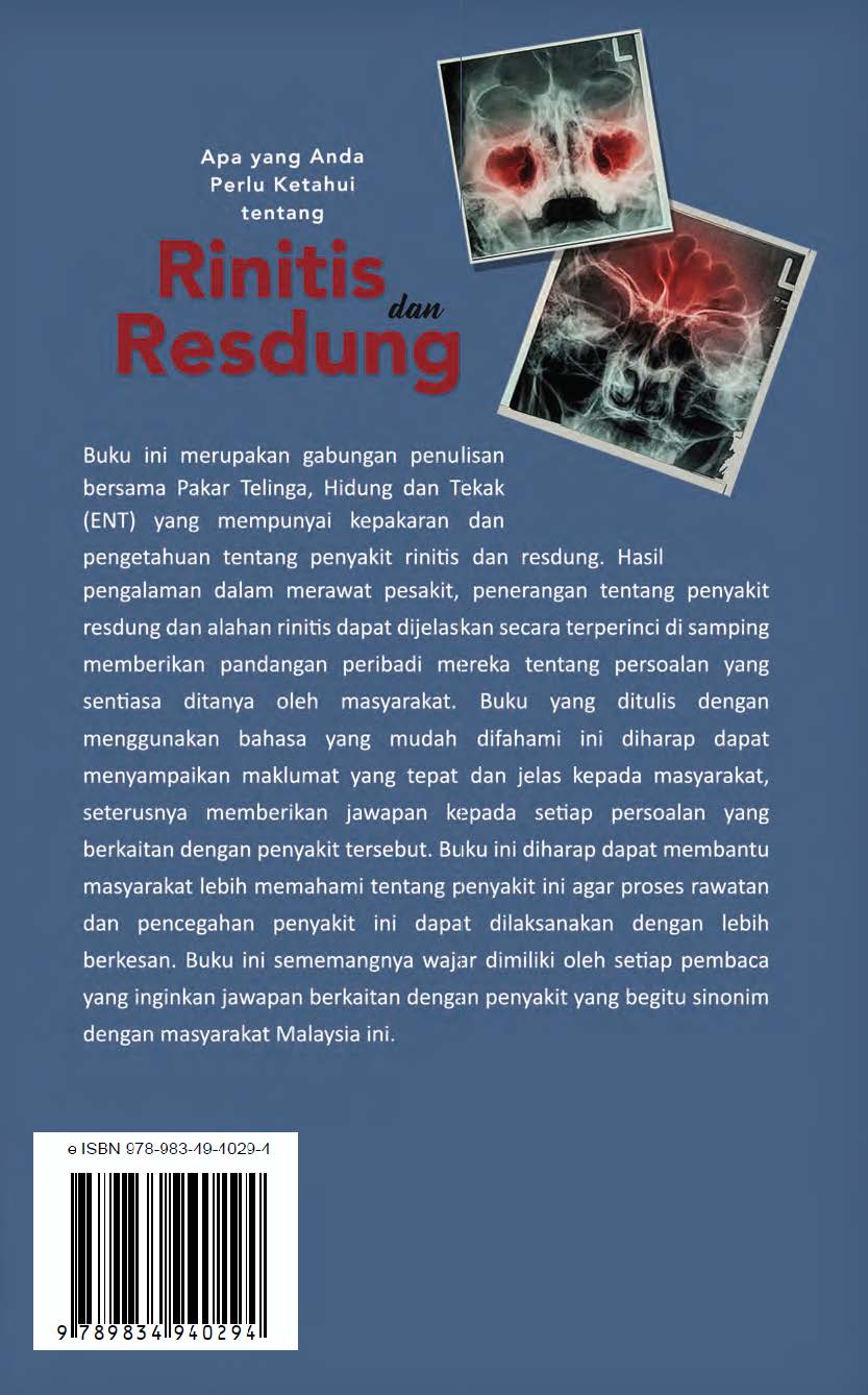 APA YANG ANDA PERLU KETAHUI TENTANG: RINITIS DAN RESDUNG