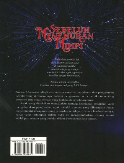 KUMPULAN SAJAK: SEBELUM MENEMUKAN MIMPI - Image 2