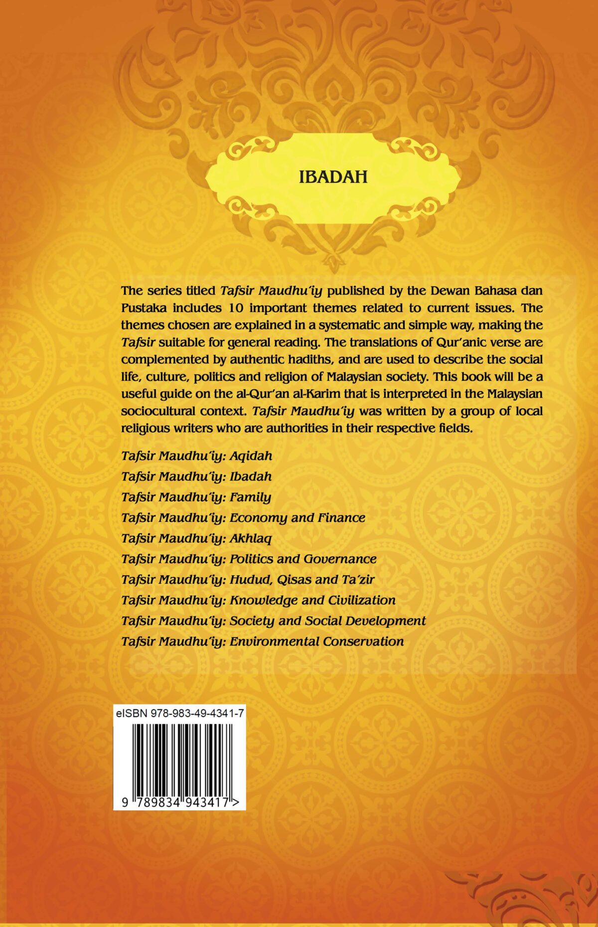TAFSIR MAUDHU'IY: IBADAH (K/K) - Image 2