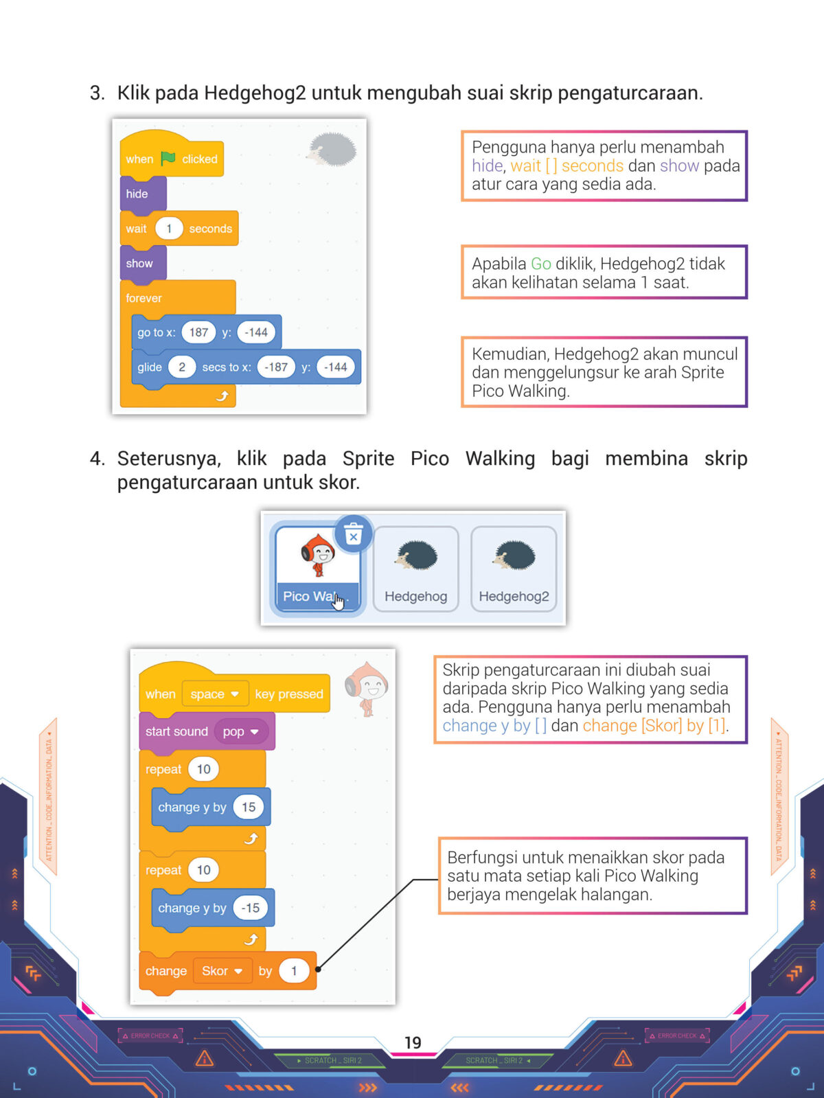 TUTORIAL ANIMASI ASAS: SCRATCH 3.0 SIRI 2 - Image 3