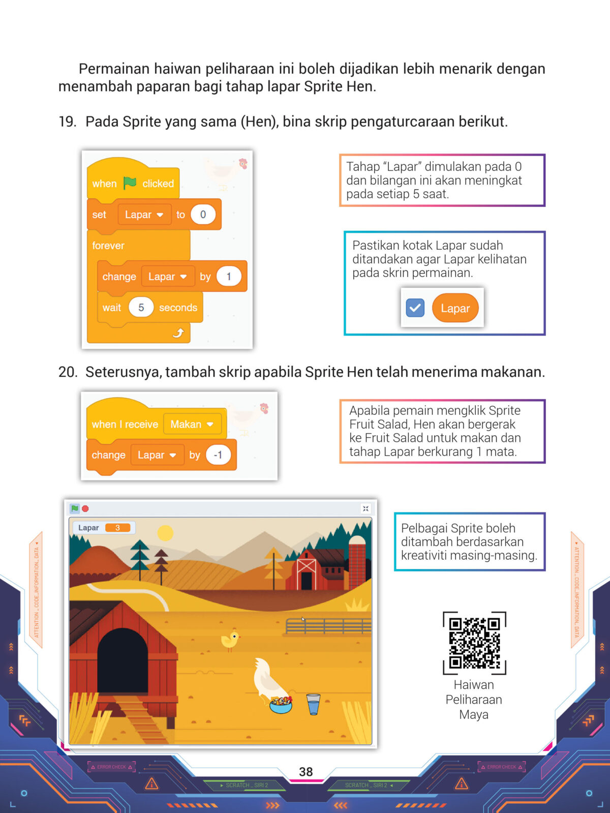 TUTORIAL ANIMASI ASAS: SCRATCH 3.0 SIRI 2 - Image 4