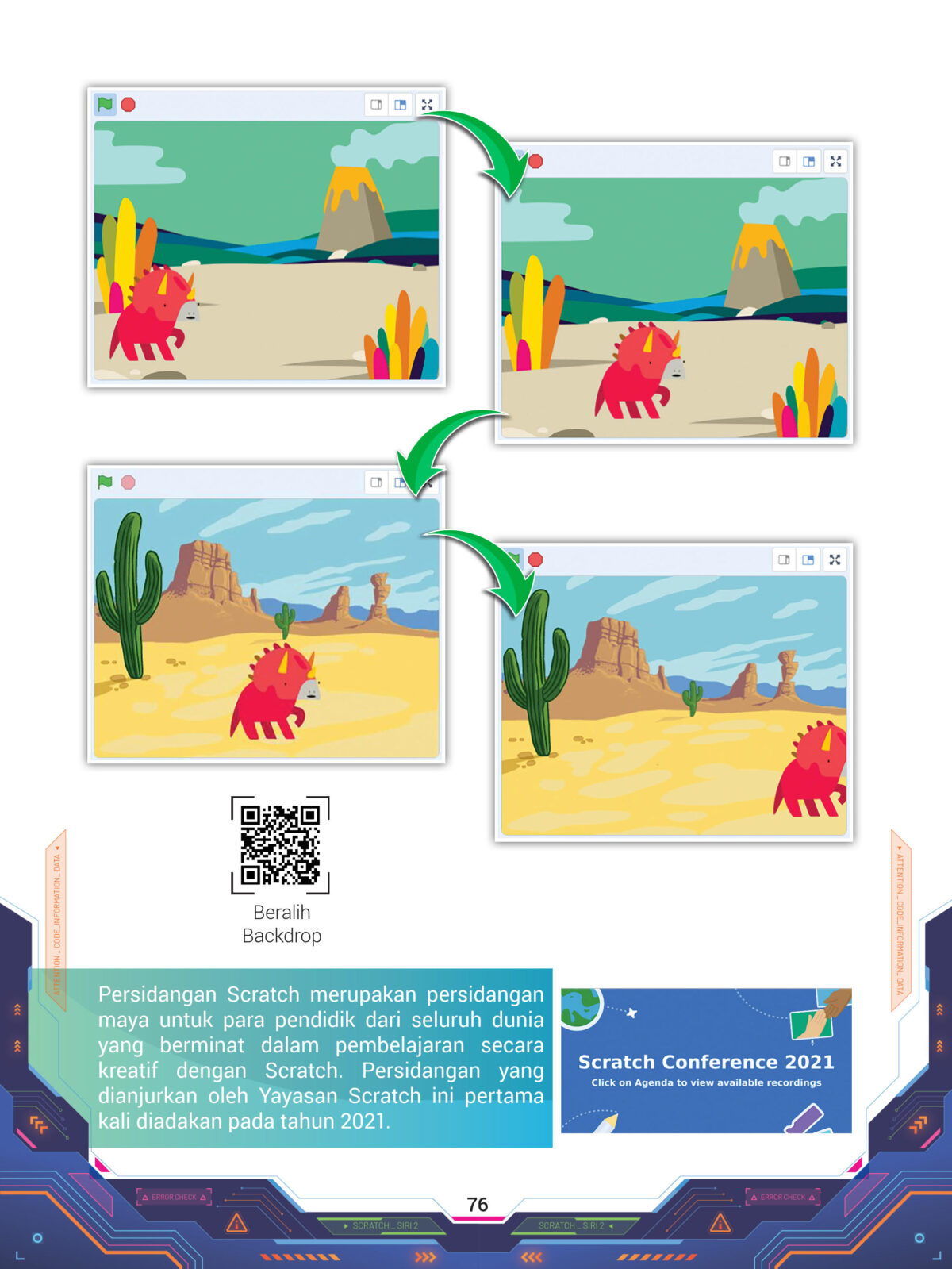 TUTORIAL ANIMASI ASAS: SCRATCH 3.0 SIRI 2 - Image 6