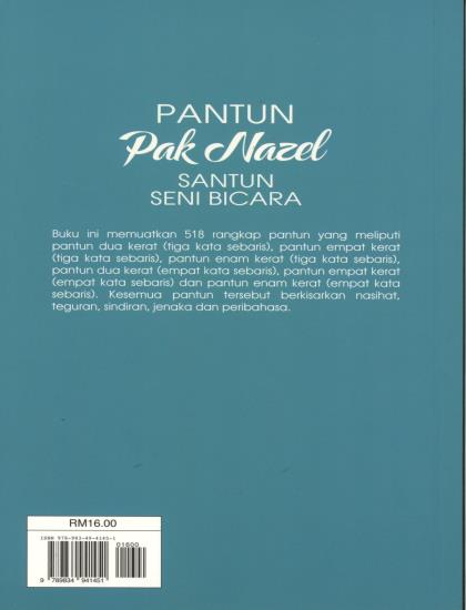 PANTUN PAK NAZEL: SANTUN SENI BICARA - Image 2