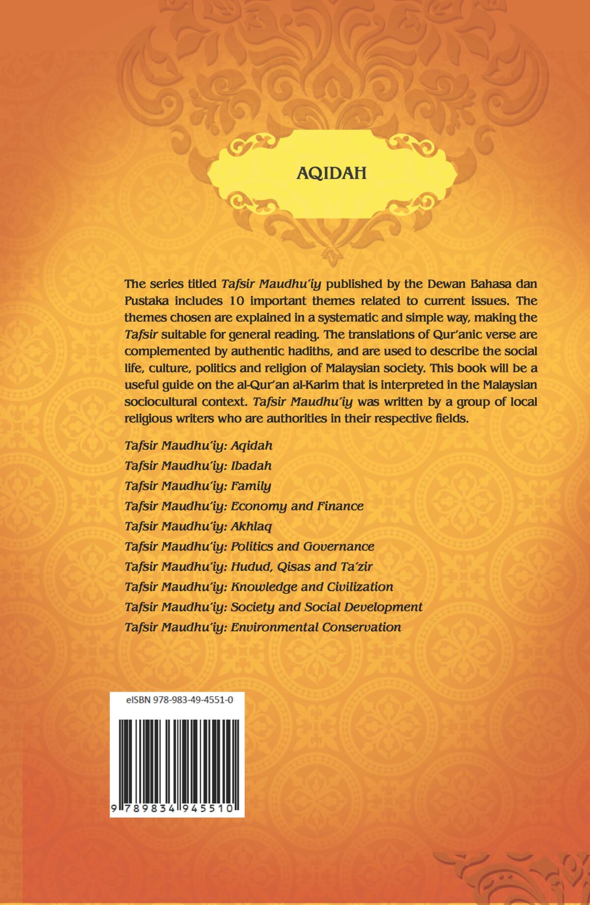 TAFSIR MAUDHU'IY: AQIDAH (K/K) - Image 2