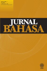 JURNAL BAHASA JILID 24 BIL. 1 JUN 2024