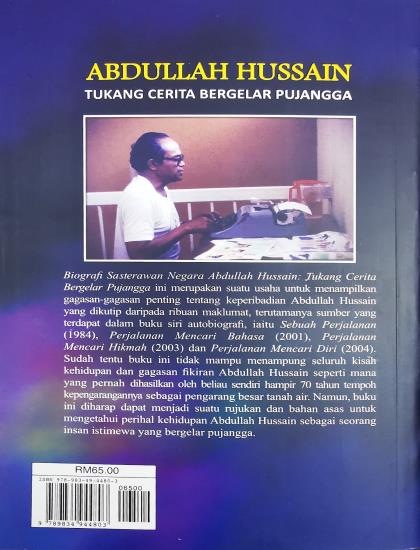 BIOGRAFI SASTERAWAN NEGARA ABDULLAH HUSSAIN: TUKANG CERITA BERGELAR PUJANGGA - Image 2
