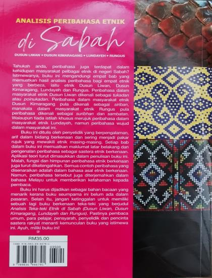 ANALISIS PERIBAHASA ETNIK DI SABAH: DUSUN LIWAN, DUSUN KIMARAGANG, LUNDAYEH, RUNGUS - Image 2