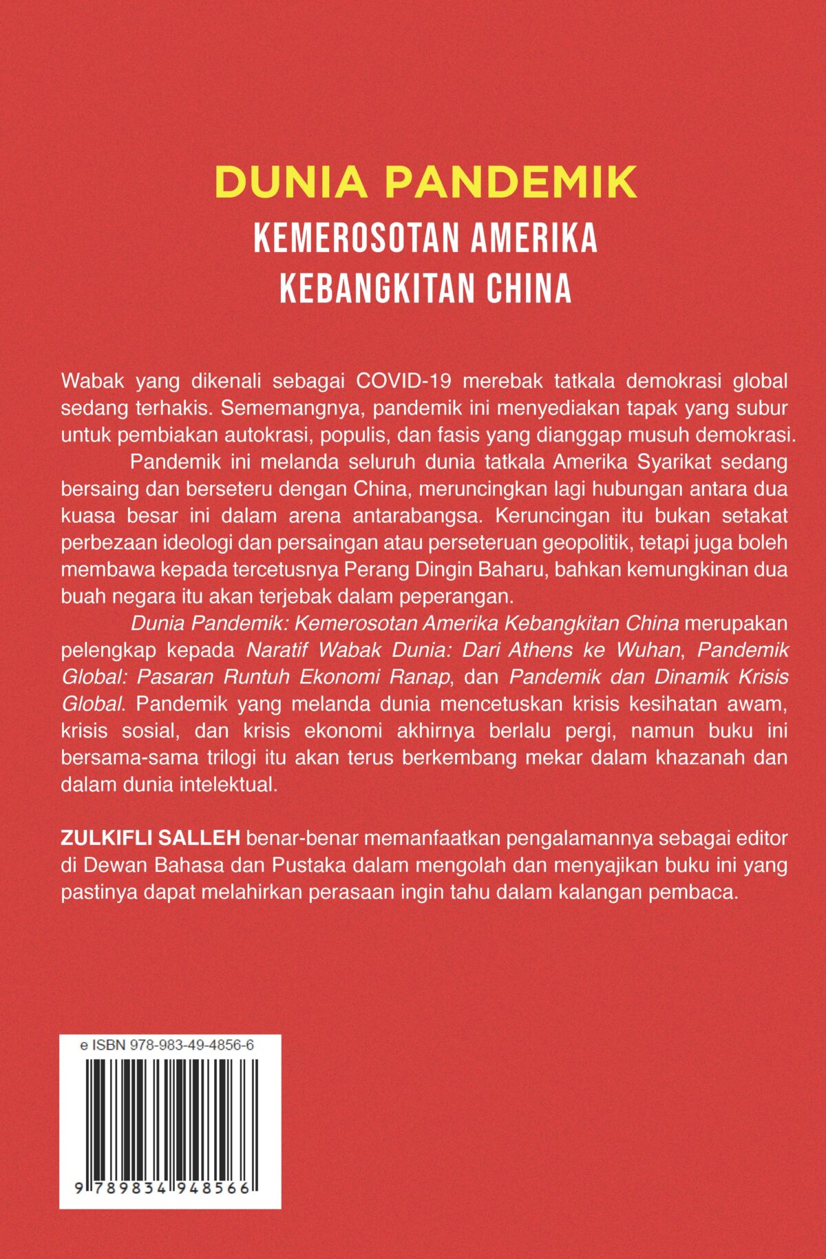DUNIA PANDEMIK: KEMEROSOTAN AMERIKA KEBANGKITAN CHINA - Image 2