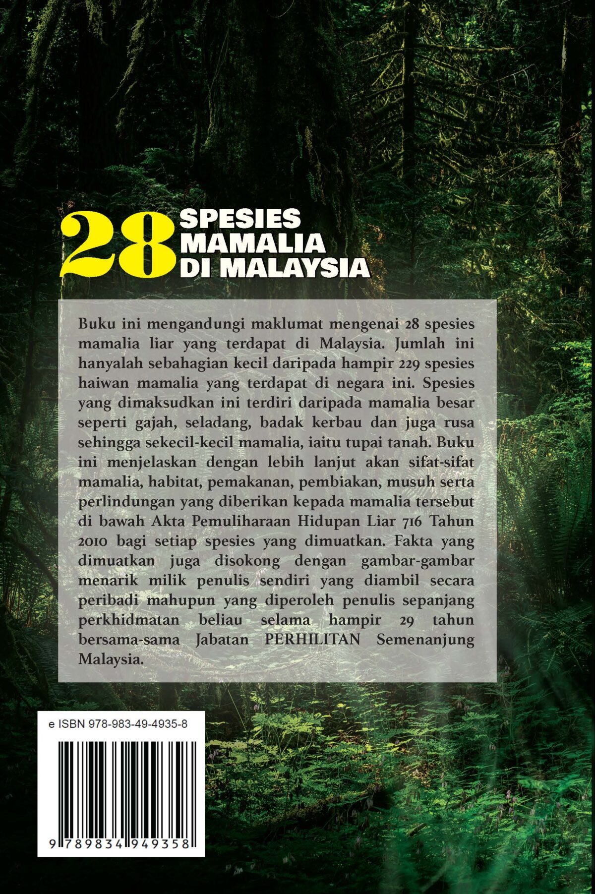 28 SPESIES MAMALIA DI MALAYSIA - Image 2