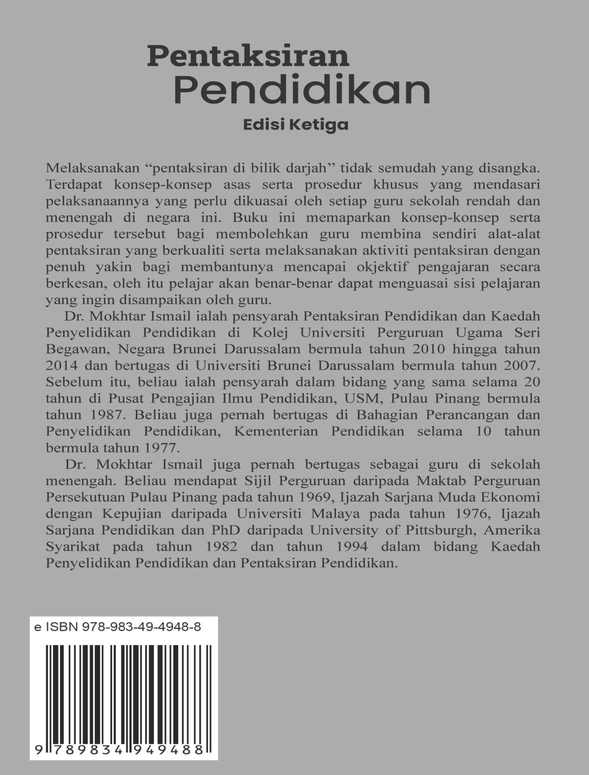 PENTAKSIRAN PENDIDIKAN EDISI KETIGA - Image 2