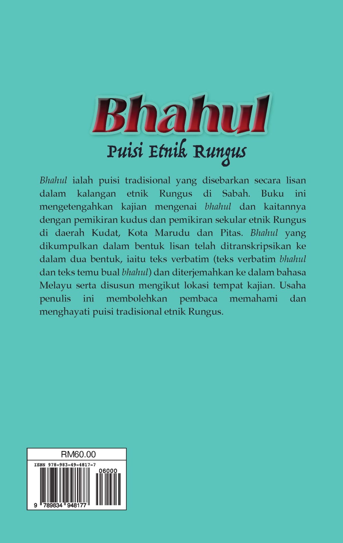 BHAHUL PUISI ETNIK RUNGUS - Image 2