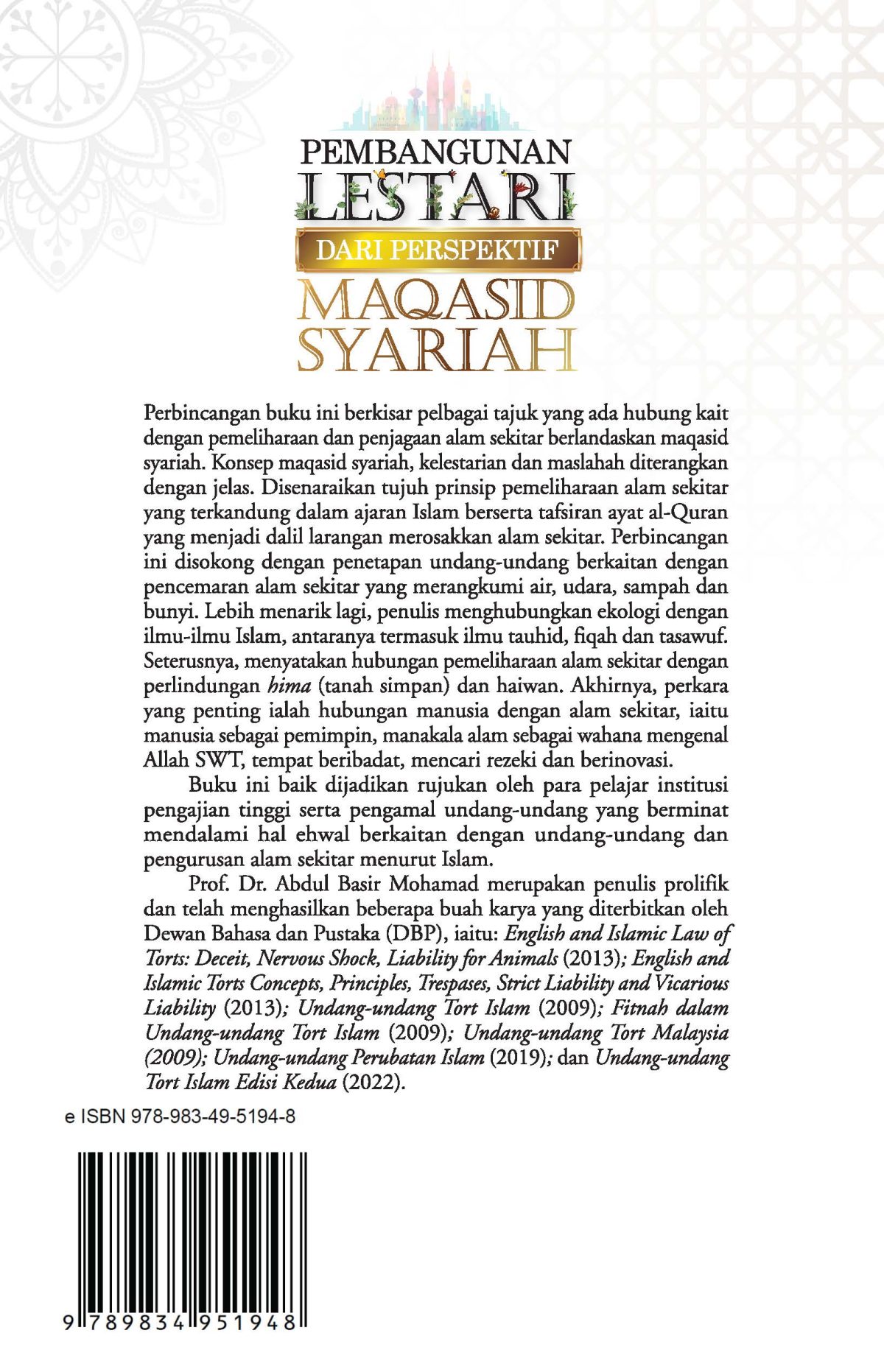 PEMBANGUNAN LESTARI DARI PERSPEKTIF MAQASID SYARIAH - Image 2