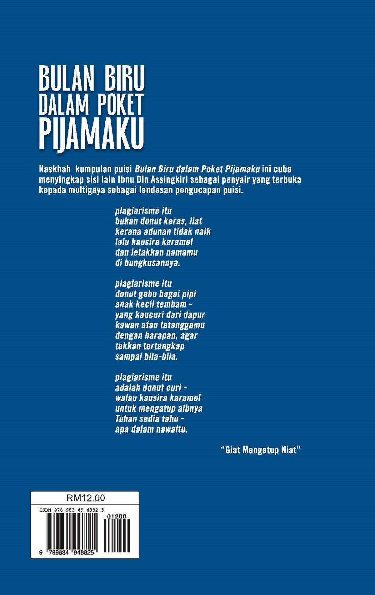 KUMPULAN PUISI: BULAN BIRU DALAM POKET PIJAMAKU - Image 2
