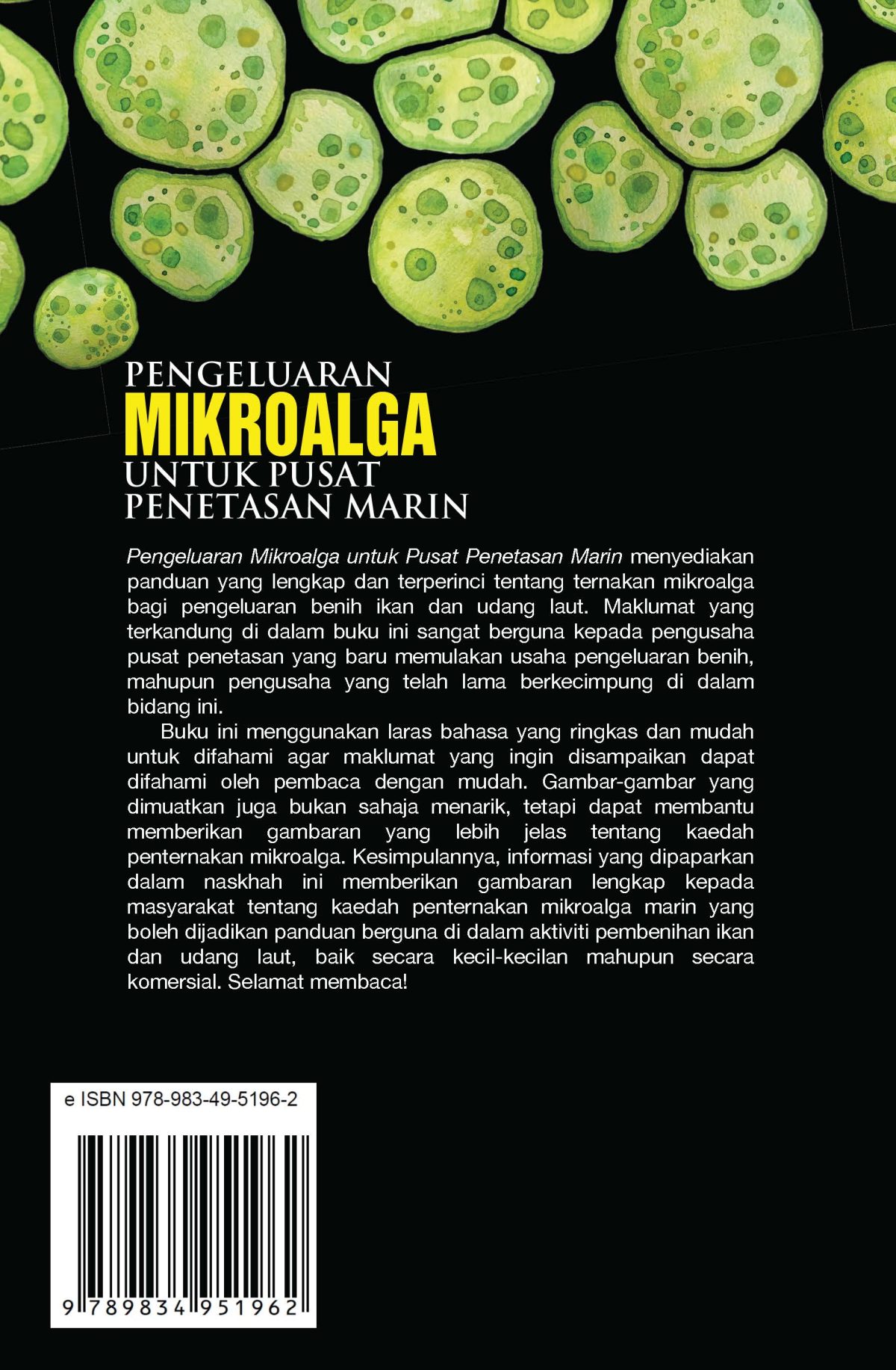 PENGELUARAN MIKROALGA UNTUK PUSAT PENETASAN MARIN - Image 2