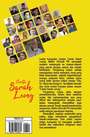 EDISI KARYA MALAR SEGAR PENERIMA S.E.A. WRITE AWARD: KUMPULAN CERPEN: CERITA SARAH LEONG - Image 2
