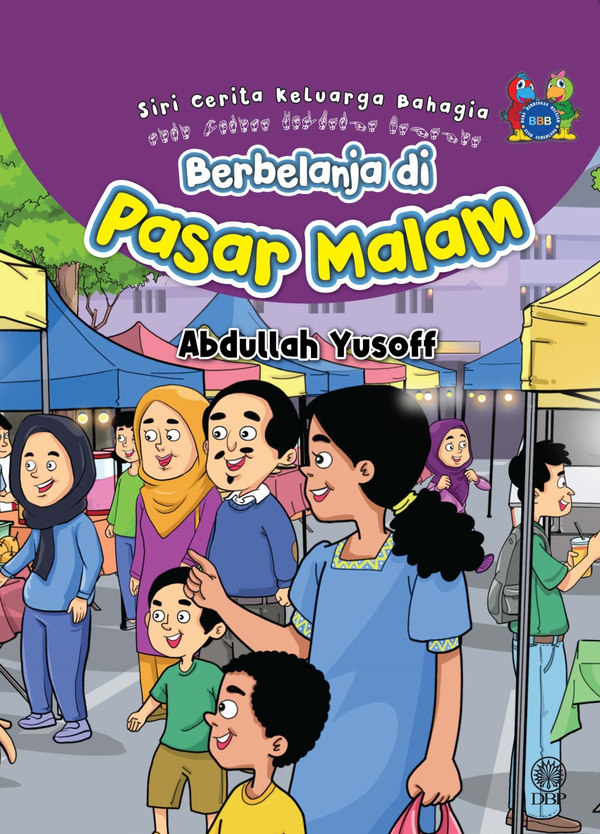 SIRI CERITA KELUARGA BAHAGIA: BERBELANJA DI PASAR MALAM