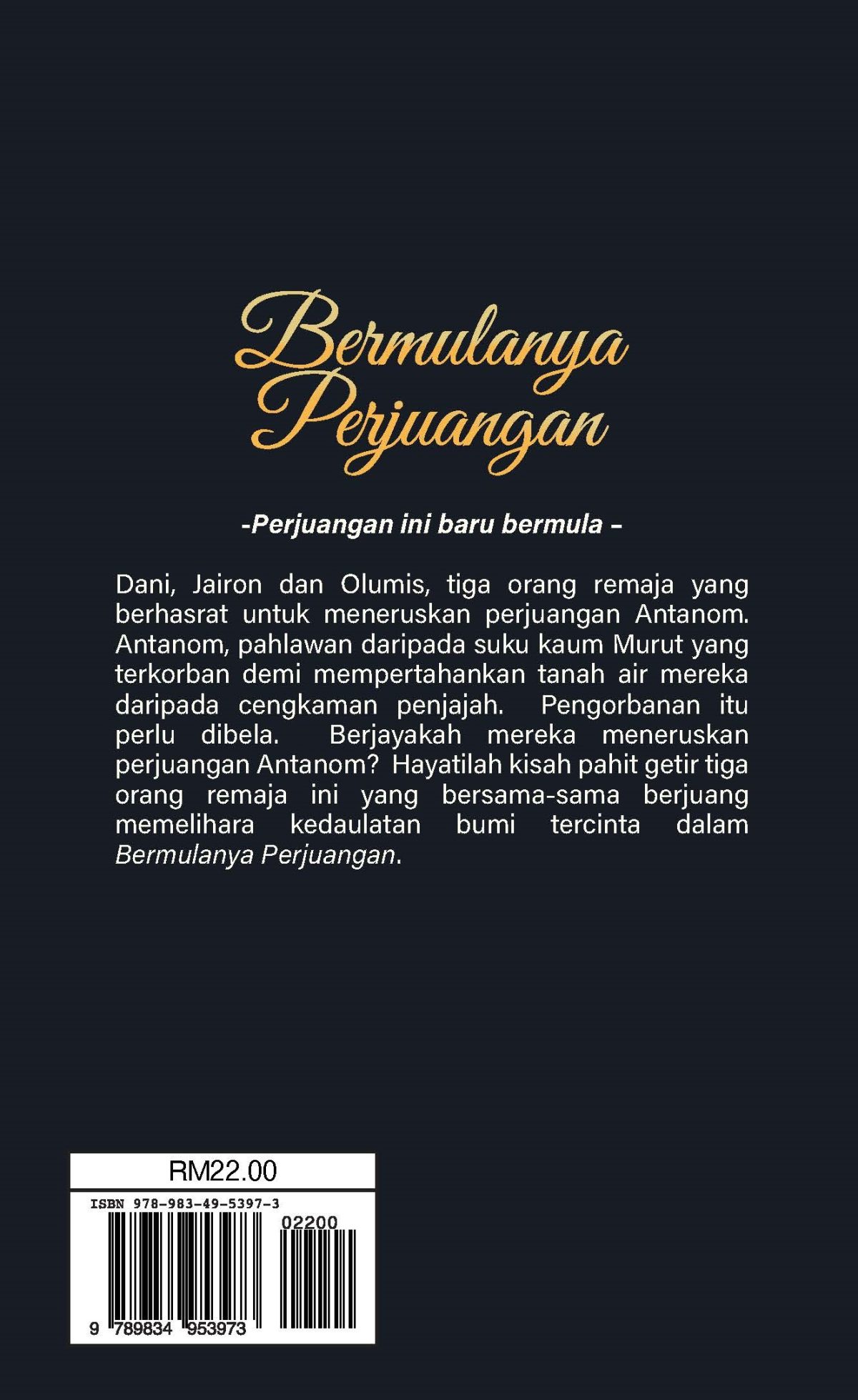 NOVEL REMAJA: BERMULANYA PERJUANGAN - Image 2