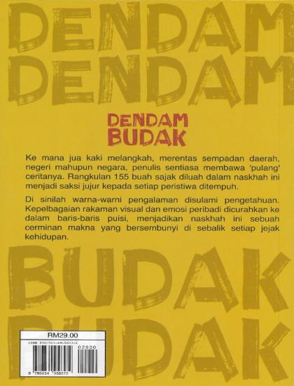 KUMPULAN SAJAK: DENDAM BUDAK - Image 2