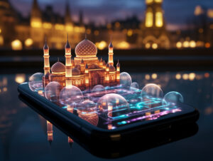 3d ramadan celebration elements scene 1